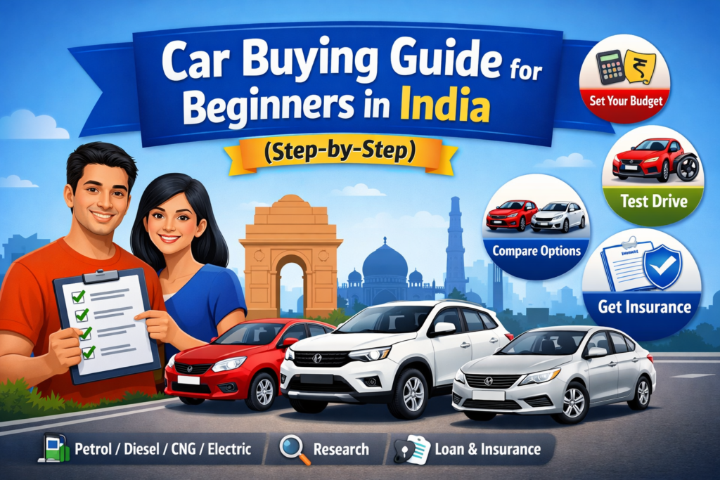 Car Buying Guide for Beginners in India (Step-by-Step)